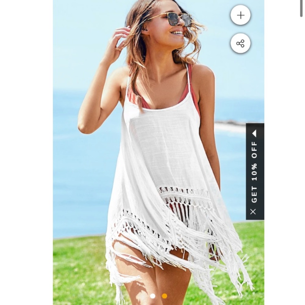 Cupshe gulf breeze beach cover up